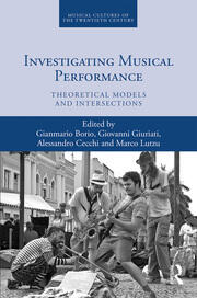 Investigating Musical Performance: Theoretical Models and Intersections book cover