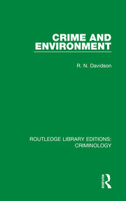 Crime and Environment book cover