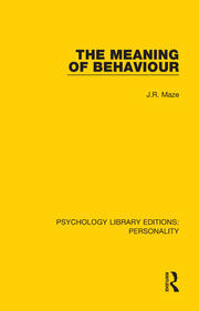 The Meaning of Behaviour book cover