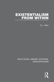 Existentialism from Within book cover