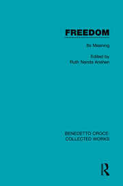 Freedom: Its Meaning book cover