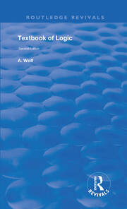 Textbook of Logic book cover