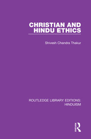 Christian and Hindu Ethics book cover