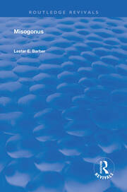 Misogonus: Edited with an Introduction book cover