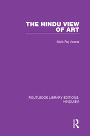 The Hindu View of Art book cover