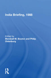 India Briefing, 1988 book cover