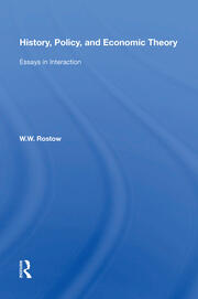 History, Policy, And Economic Theory: Essays In Interaction book cover
