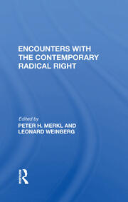 Encounters With The Contemporary Radical Right book cover