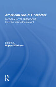American Social Character: Modern Interpretations book cover
