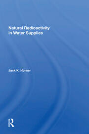 Natural Radioactivity In Water Supplies book cover