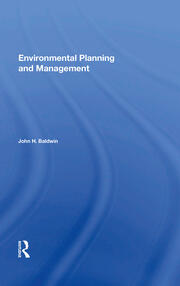 Environmental Planning And Management book cover