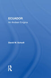 Ecuador: An Andean Enigma book cover