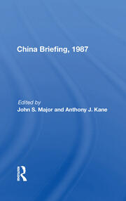 China Briefing, 1987 book cover