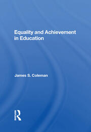 Equality And Achievement In Education book cover