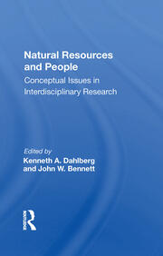 Natural Resources And People: Conceptual Issues In Interdisciplinary Research book cover