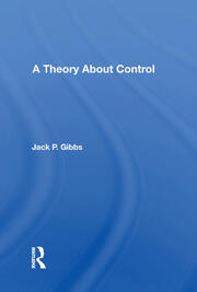 A Theory About Control book cover