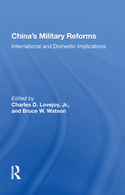 China's Military Reforms: International And Domestic Implications book cover