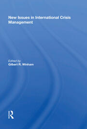New Issues In International Crisis Management book cover