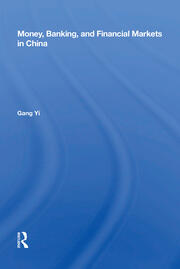 Money, Banking, And Financial Markets In China book cover