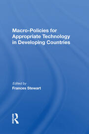 Macro Policies For Appropriate Technology In Developing Countries book cover