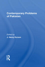 Contemporary Problems Of Pakistan book cover