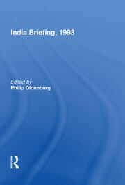 India Briefing, 1993 book cover