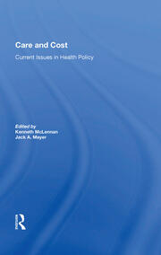 Care And Cost: Current Issues In Health Policy book cover