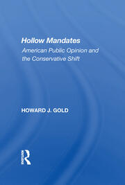 Hollow Mandates: American Public Opinion And The Conservative Shift book cover