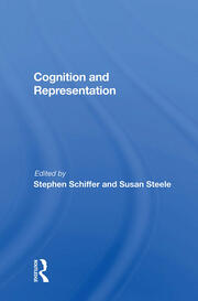 Cognition And Representation book cover