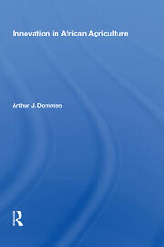 Innovation In African Agriculture book cover