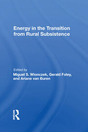Energy In The Transition From Rural Subsistence book cover