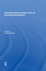 Agricultural Policy Analysis Tools For Economic Development book cover