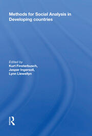 Methods For Social Analysis In Developing Countries book cover