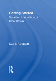 Getting Started: Transition To Adulthood In Great Britain book cover