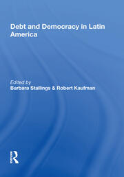 Debt And Democracy In Latin America book cover