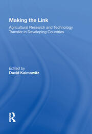 Making The Link: Agricultural Research And Technology Transfer In Developing Countries book cover