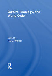 Culture, Ideology, And World Order book cover