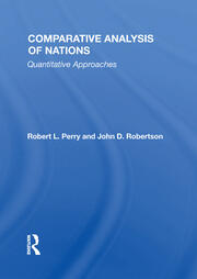 Comparative Analysis Of Nations: Quantitative Approaches book cover