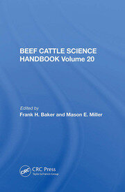 Beef Cattle Science Handbook, Vol. 20 book cover