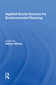 Applied Social Science For Environmental Planning book cover