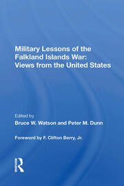 Military Lessons Of The Falkland Islands War: Views From The United States book cover