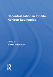 Decentralization In Infinite Horizon Economies book cover