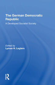 German Democratic Republ book cover