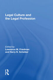 Legal Culture And The Legal Profession book cover