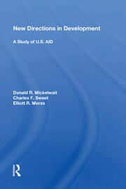 New Directions In Development: A Study Of U.s. Aid book cover