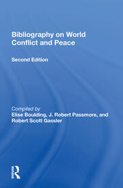 Bibliography On World Conflict And Peace book cover
