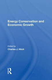Energy Conservation And Economic Growth book cover