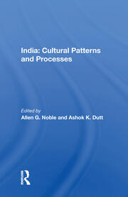 India: Cultural Patterns And Processes book cover