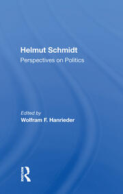 Helmut Schmidt: Perspectives On Politics book cover