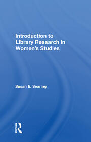 Introduction To Library Research In Women's Studies book cover